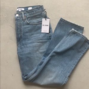Redone stove pipe jeans 27